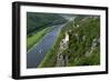 Bastei Rock Formation near Rathen, Saxon Switzerland, Saxony, Germany, Europe-Hans-Peter Merten-Framed Photographic Print