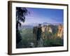 Bastei Rocks, Swiss Saxony, Germany-Peter Adams-Framed Photographic Print