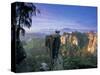 Bastei Rocks, Swiss Saxony, Germany-Peter Adams-Stretched Canvas