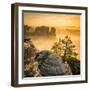 Bastei, Saxon Switzerland National Park, Saxony, Germany-Jon Arnold-Framed Premium Photographic Print