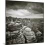 Bastei, Saxon Switzerland National Park, Saxony, Germany-Jon Arnold-Mounted Photographic Print