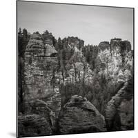 Bastei, Saxon Switzerland National Park, Saxony, Germany-Jon Arnold-Mounted Photographic Print