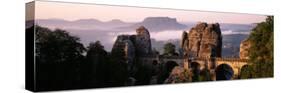 Bastei, Saxonian Switzerland National Park, Germany-null-Stretched Canvas