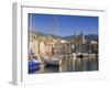 Bastia Harbour, Corsica, France, Europe-John Miller-Framed Premium Photographic Print