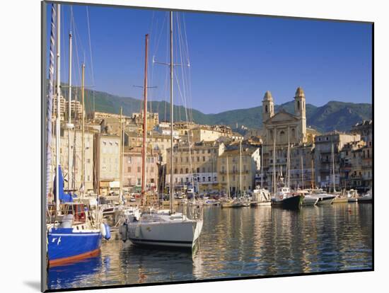 Bastia Harbour, Corsica, France, Europe-John Miller-Mounted Photographic Print