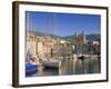Bastia Harbour, Corsica, France, Europe-John Miller-Framed Photographic Print