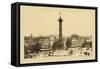 Bastille Place, July Column-Helio E. Ledeley-Framed Stretched Canvas