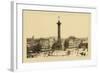 Bastille Place, July Column-Helio E. Ledeley-Framed Art Print