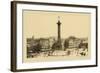 Bastille Place, July Column-Helio E. Ledeley-Framed Art Print