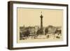 Bastille Place, July Column-Helio E. Ledeley-Framed Art Print