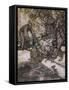 Bastinado, Rackham-Arthur Rackham-Framed Stretched Canvas