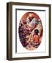 "Basting the Turkey,"November 28, 1936-Joseph Christian Leyendecker-Framed Giclee Print