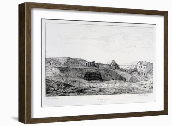 Bastion 66, Siege of Paris, 1870-1871-Paul Roux-Framed Giclee Print