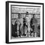 Basuto Girl Brides During a Period of Initiation into the Adult Tribal Society, Lesotho, 1922-null-Framed Giclee Print