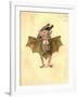 Bat 1873 'Missing Links' Parade Costume Design-Charles Briton-Framed Giclee Print