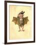 Bat 1873 'Missing Links' Parade Costume Design-Charles Briton-Framed Giclee Print