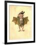 Bat 1873 'Missing Links' Parade Costume Design-Charles Briton-Framed Giclee Print