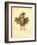 Bat 1873 'Missing Links' Parade Costume Design-Charles Briton-Framed Giclee Print