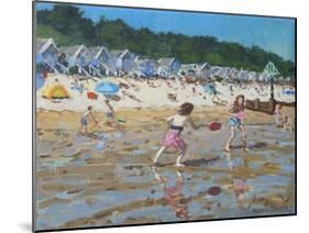Bat and ball, Wells next the sea-Andrew Macara-Mounted Giclee Print