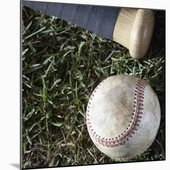 Bat and Ball-Sean Justice-Mounted Photographic Print