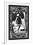 Bat Girl-Emily the Strange-Framed Premium Giclee Print