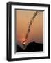 Bat Swarm at Sunset-Jean De-Framed Photographic Print