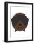 Bat-null-Framed Art Print