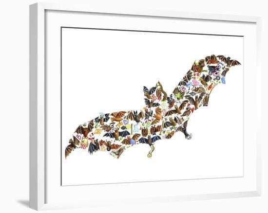 Bat-Louise Tate-Framed Giclee Print