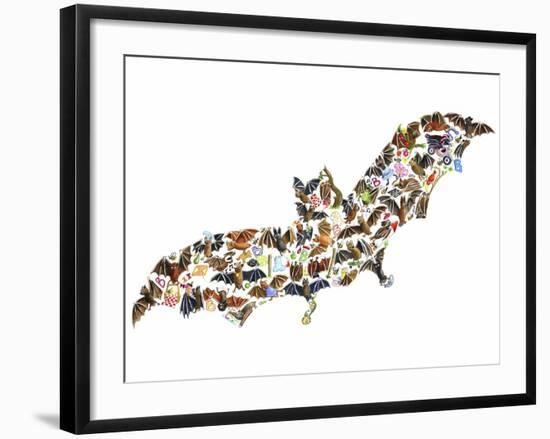 Bat-Louise Tate-Framed Giclee Print