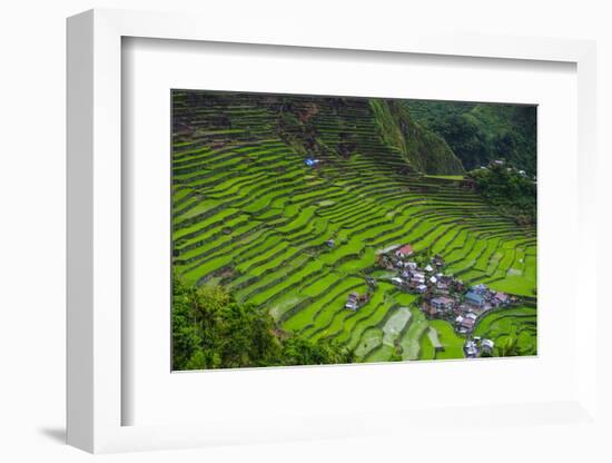 Batad Rice Terraces, World Heritage Site, Banaue, Luzon, Philippines-Michael Runkel-Framed Photographic Print