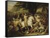 Bataille de Las Navas de Tolosa, 1212-Horace Vernet-Framed Stretched Canvas
