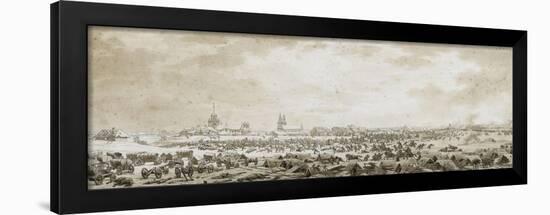 Bataille de Pultusk près de Varsovie, 26 décembre 1806-null-Framed Giclee Print