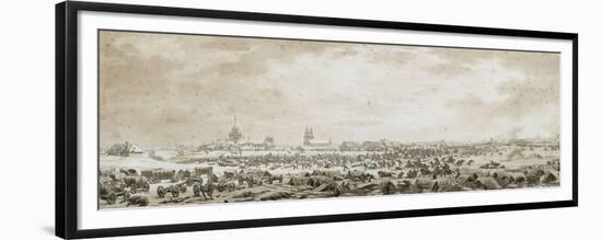 Bataille de Pultusk près de Varsovie, 26 décembre 1806-null-Framed Premium Giclee Print