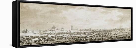 Bataille de Pultusk près de Varsovie, 26 décembre 1806-null-Framed Stretched Canvas