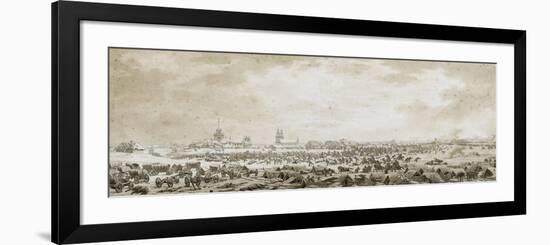 Bataille de Pultusk près de Varsovie, 26 décembre 1806-null-Framed Giclee Print