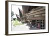 Batak Style Village Houses in Buhit-Annie Owen-Framed Photographic Print