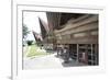 Batak Style Village Houses in Buhit-Annie Owen-Framed Photographic Print