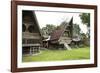 Batak Toba Tribal Rural Village Houses on Samosir Island in Lake Toba-Annie Owen-Framed Photographic Print