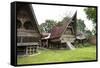 Batak Toba Tribal Rural Village Houses on Samosir Island in Lake Toba-Annie Owen-Framed Stretched Canvas