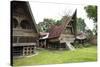 Batak Toba Tribal Rural Village Houses on Samosir Island in Lake Toba-Annie Owen-Stretched Canvas