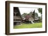 Batak Toba Tribal Rural Village Houses on Samosir Island in Lake Toba-Annie Owen-Framed Photographic Print