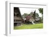 Batak Toba Tribal Rural Village Houses on Samosir Island in Lake Toba-Annie Owen-Framed Photographic Print