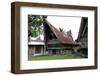 Batak Toba Tribal Rural Village Houses with Contemporary Extensions on Samosir Island in Lake Toba-Annie Owen-Framed Photographic Print