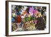 Batak Tribal Market Stall Selling Local Produce in Tomuk-Annie Owen-Framed Photographic Print