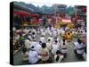 Batara Turum Kabeh Ceremony, Hindu Temple of Besakih, Bali, Indonsesia-J P De Manne-Stretched Canvas