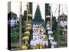 Batara Turum Kabeh Ceremony, Hindu Temple of Besakih, Island of Bali, Indonesia-Bruno Barbier-Stretched Canvas