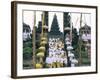 Batara Turum Kabeh Ceremony, Hindu Temple of Besakih, Island of Bali, Indonesia-Bruno Barbier-Framed Photographic Print