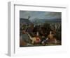 Batavians Defeating the Romans on the Rhine, Otto Van Veen-Otto van Veen-Framed Art Print