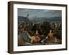 Batavians Defeating the Romans on the Rhine, Otto Van Veen-Otto van Veen-Framed Art Print