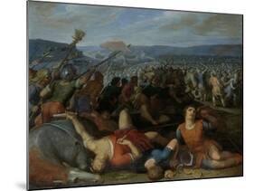 Batavians Defeating the Romans on the Rhine, Otto Van Veen-Otto van Veen-Mounted Art Print